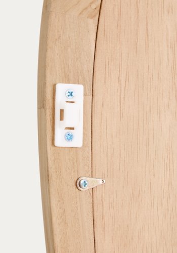 KAVE HOME Alura gulvspejl, organisk - spejlglas og natur teaktr� (94,6x192,1)