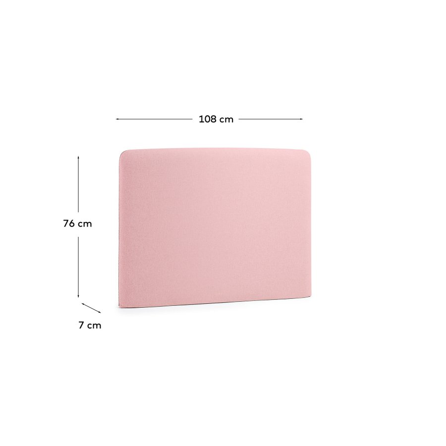 KAVE HOME Dyla sengegavl i rosa for 90 cm senger