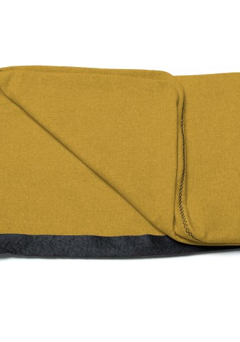 KAVE HOME Dyla sengegavl i sennep for 150 cm senger