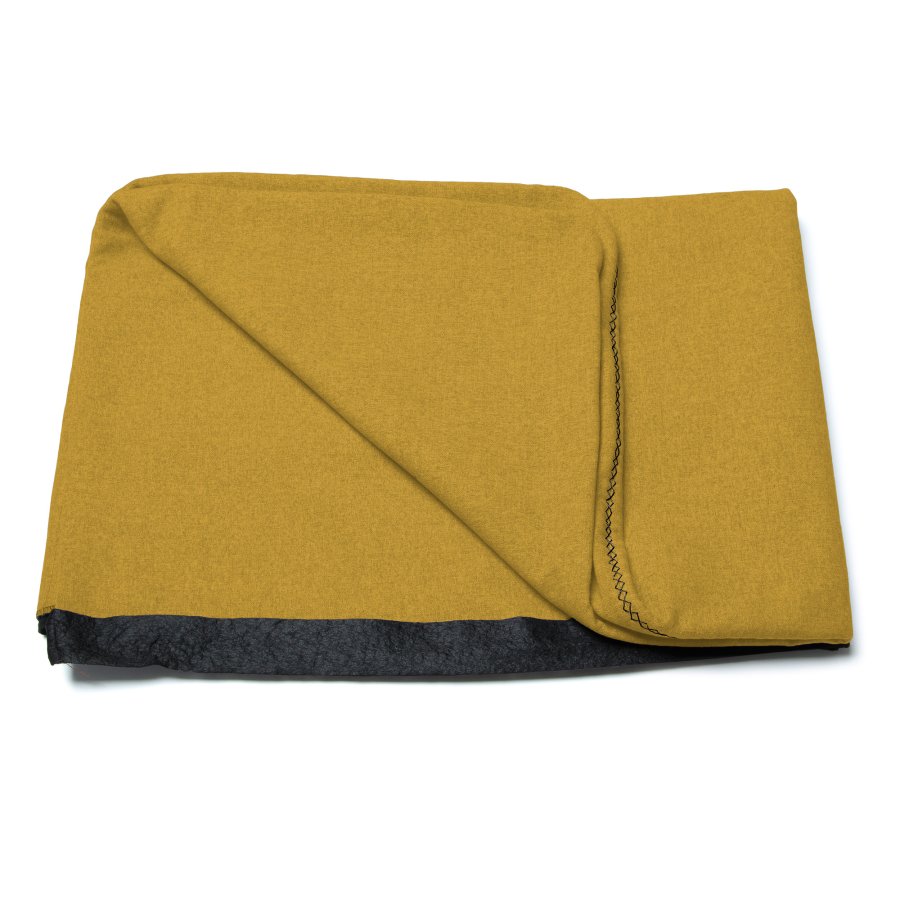 KAVE HOME Dyla sengegavl i sennep for 150 cm senger