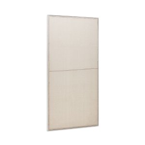 KAVE HOME Maha vit vggbonad med horisontell linje 110 x 220 cm