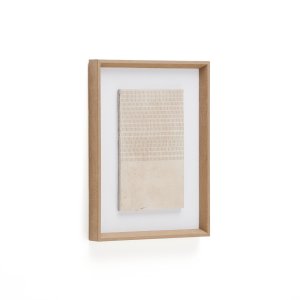 KAVE HOME Sormina-tavla med bruna rnder upptill 30 x 40 cm