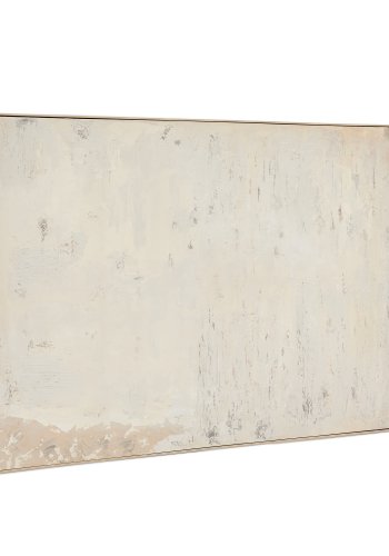 KAVE HOME Silpa abstrakt maleri i lys beige 200 x 120 cm
