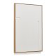 KAVE HOME Sefri-bilde med rette geometriske former i hvitt 60 x 90 cm
