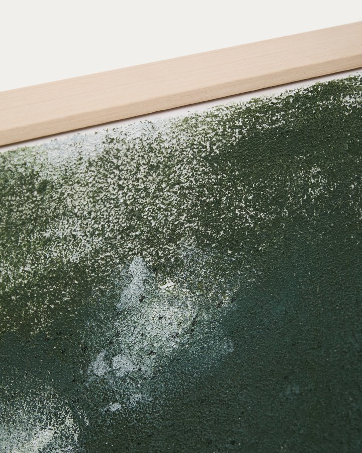 KAVE HOME Selnar grnt abstrakt bilde, 202 x 122 cm