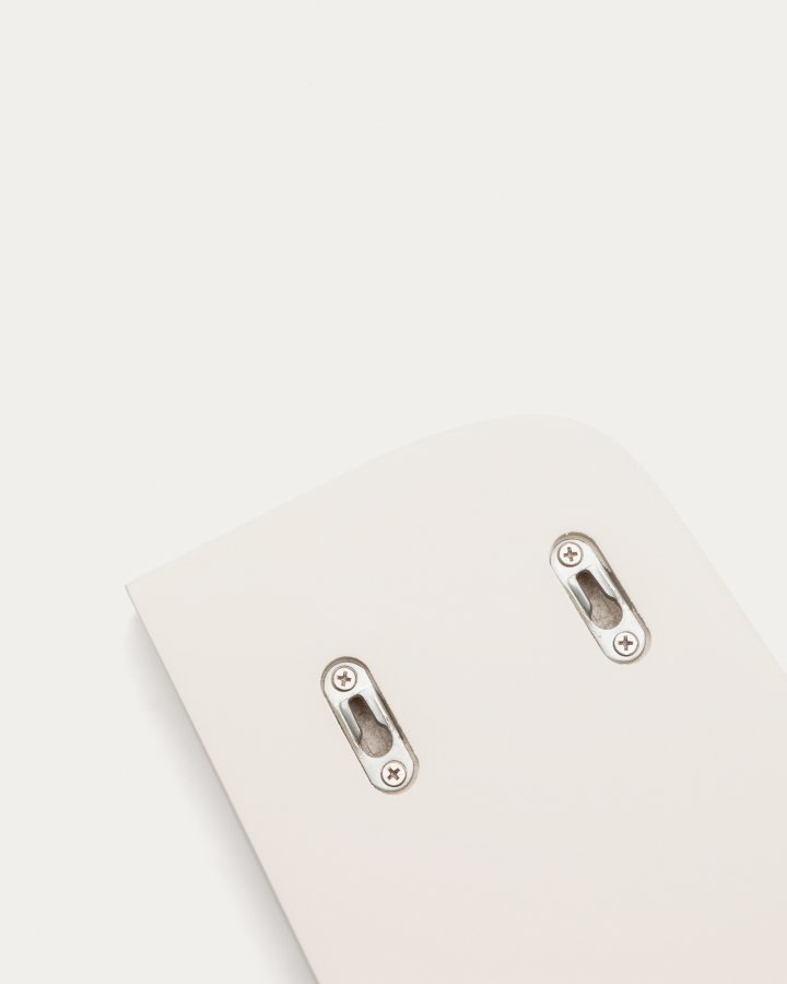 KAVE HOME Danei hvit og rd veggpanel, 65 x 60 cm