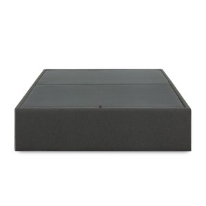 KAVE HOME Matters foldesofa, m. opbevaring - sort stof (til en 150x190 cm madras)