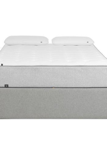 KAVE HOME Matters sammenleggbar sofa, med oppbevaring - svart stoff (for en 180x200 cm madrass)