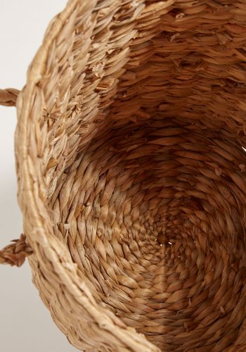 KAVE HOME Yessira skittentyskurv i naturfiber, 55 cm