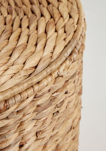 KAVE HOME Yessira skittentyskurv i naturfiber, 45 cm