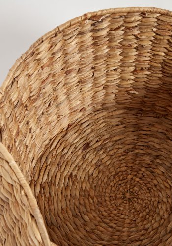 KAVE HOME Yessira skittentyskurv i naturfiber, 45 cm