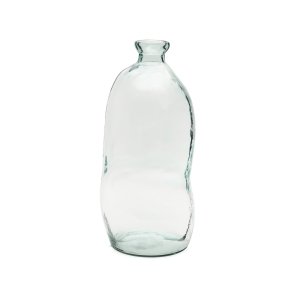 KAVE HOME Brenna vase - klar genbrugs glas (H:73)