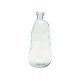 KAVE HOME Brenna-vase i 100 % resirkulert gjennomsiktig glass, 51 cm