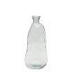 KAVE HOME Brenna-vase i 100 % resirkulert gjennomsiktig glass, 51 cm