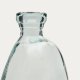 KAVE HOME Brenna-vase i 100 % resirkulert gjennomsiktig glass, 51 cm
