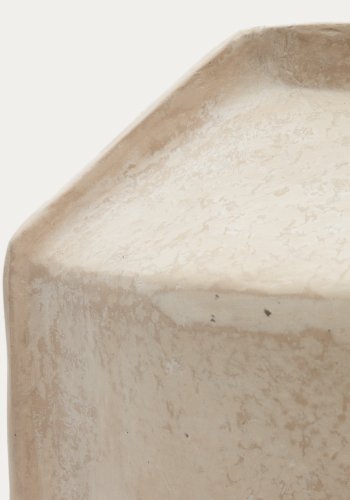 KAVE HOME Meja vase - beige papmach� (H:47)
