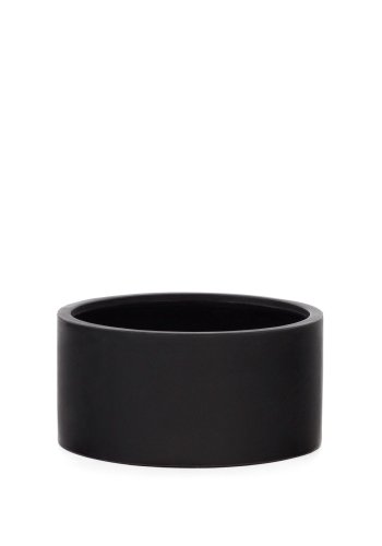 KAVE HOME Aiguablava blomsterpotte i svart sement, 62 cm