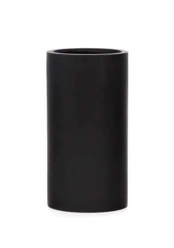 KAVE HOME Aiguablava blomsterpotte i svart sement, 42 cm