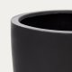KAVE HOME Aiguablava blomsterpotte i svart sement, 56 cm