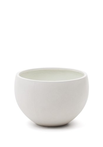 KAVE HOME Grau utegryte, rund - hvit betong (72)