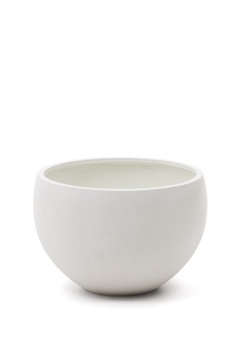 KAVE HOME Grau utegryte, rund - hvit betong (72)