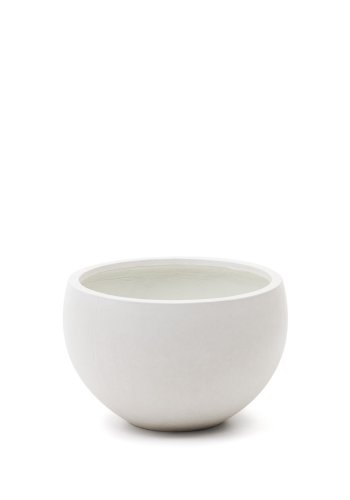 KAVE HOME Grau utegryte, rund - hvit betong (56)