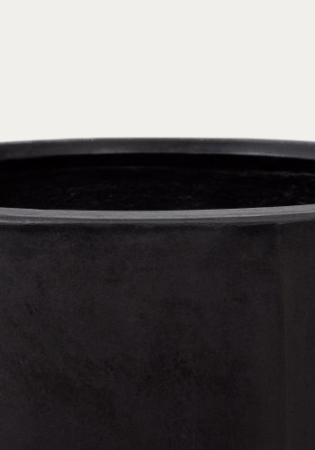 KAVE HOME Aiguablava stor utegryte, rund - svart betong (75)