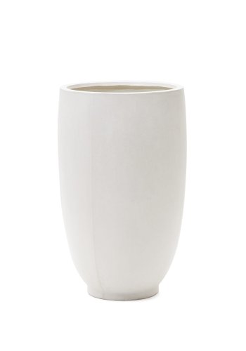 KAVE HOME Aiguablava utegryte, rund - hvit betong (75)