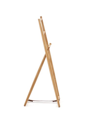 KAVE HOME Roxana hndklehylle i heltre teak, 50 x 95 cm