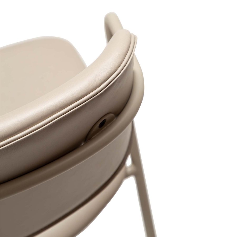 DAN-FORM Zed spisebordsstol, m. armln - kashmir kunstlder og kashmir stl