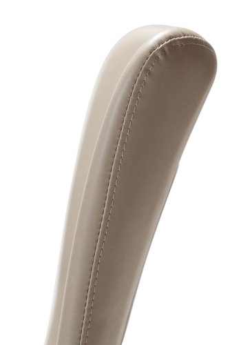 DAN-FORM Medusa spisebordstol - kashmir kunstskinn og sort stl