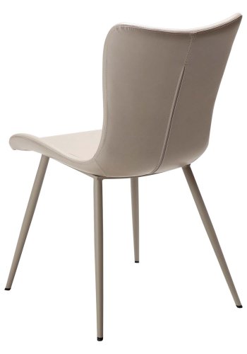 DAN-FORM Medusa spisebordstol - kashmir kunstskinn og kashmirstl