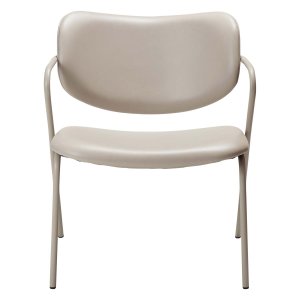 DAN-FORM Zed ftölj, med armstöd - kashmir konstläder och kashmirstl