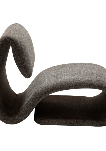 DAN-FORM Dubna loungestol - gr bouclé stof