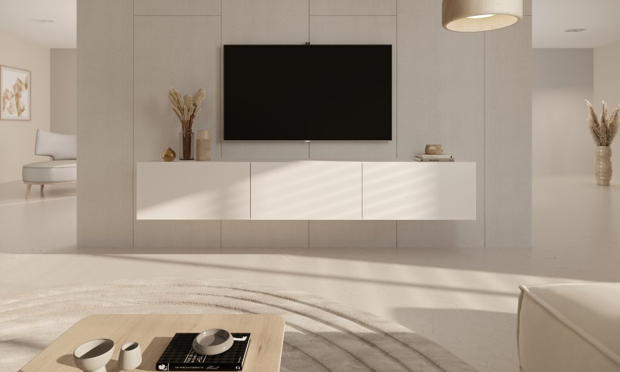 KOCOT KIDS Dallas TV-Schrank 160 wei