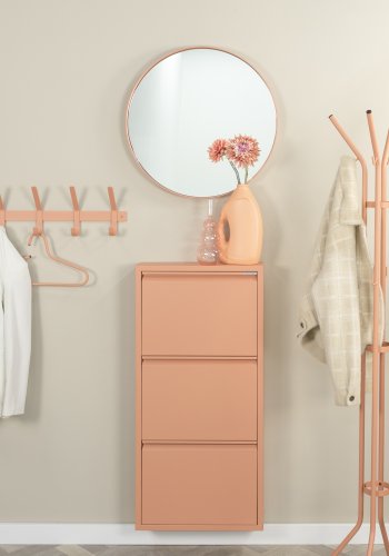 SPINDER DESIGN Dexter 5 klesstativ, m. 5 kroker - leire terra stl