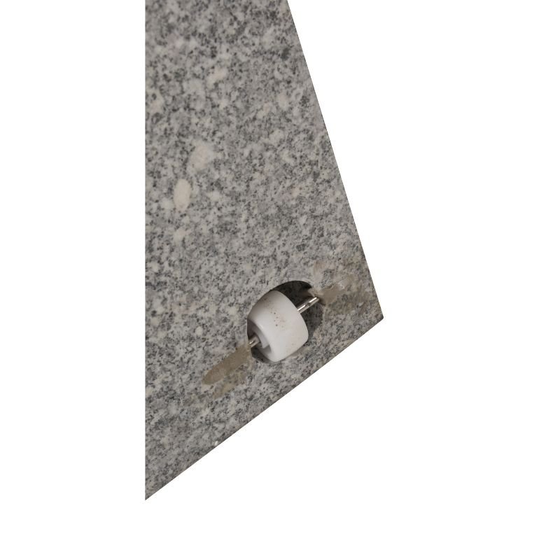 VENTURE DESIGN Stathera parasollfot med hjul - granitt