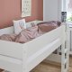 Manis-H Huxie Juniorbett mit Rutsche - 160 cm - 70x160