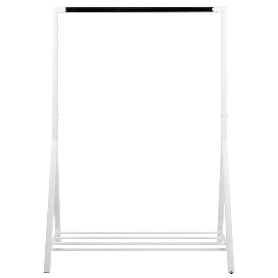 ACT NORDIC Brent Garderobenständer mit Schuhregal - weiß