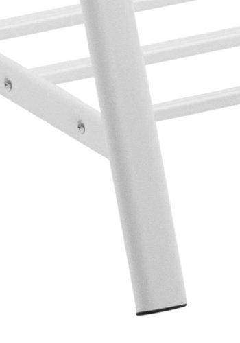 ACT NORDIC Brent Garderobenständer mit Schuhregal - weiß