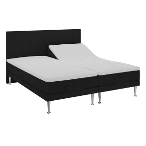 BOBOhome Tidur höjdsäng inkl. bäddmadrass, 180x200 - antracitgr