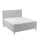 BOBOhome Tidur+ kontinentalseng inkl. overmadrass og sengegavl, 180x200 - lys gr