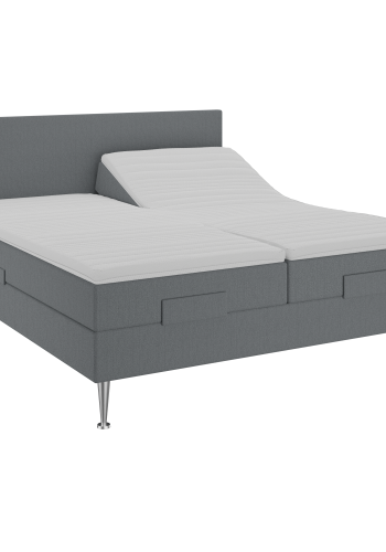 BOBOhome Tidur+ elevasjonsboks, heldeksel, 180x200, antrasitt