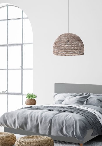 BOBOhome Tidur boksmadrass inkl. overmadrass og sengegavl, 180x200, heltrekk - lys gr