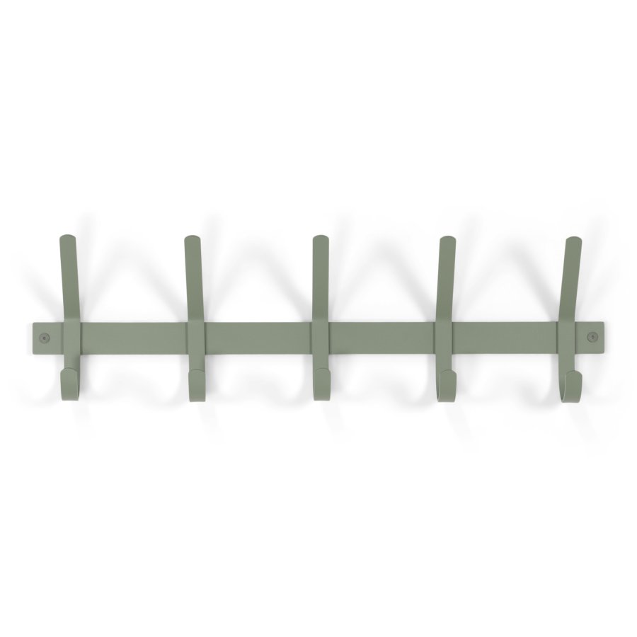 SPINDER DESIGN Dexter 5 klesstativ, m. 5 kroker - stvete grnt stl