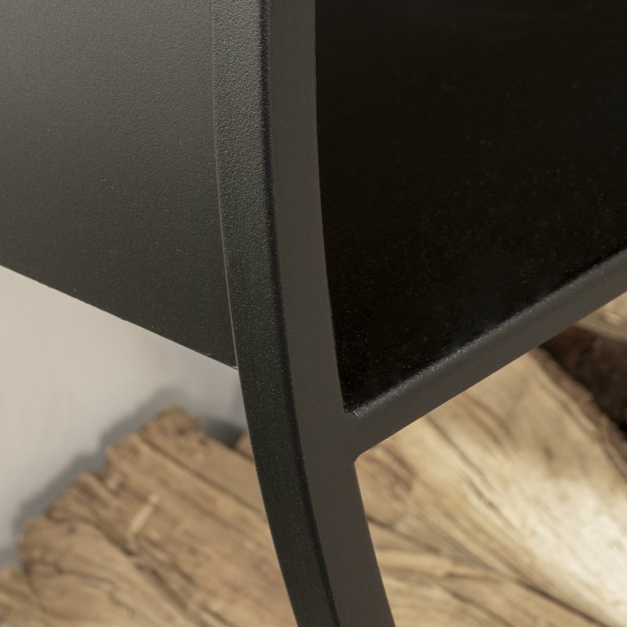 SPINDER DESIGN Timber Tumbler M brndeholder, vghngt, rund - sort stl (100)