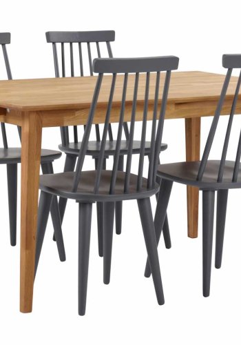 ROWICO Filippa spisebord - olieret eg m. udtrk (140x90)
