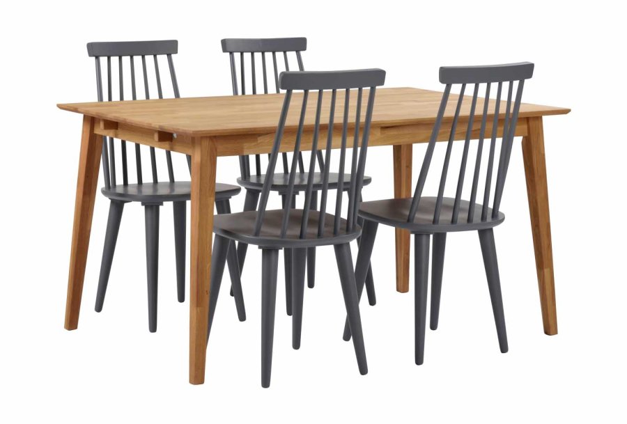 ROWICO Filippa spisebord - olieret eg m. udtrk (140x90)