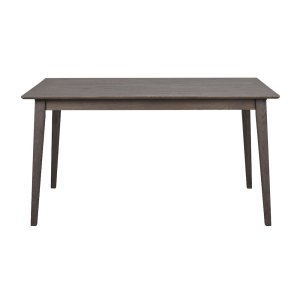 ROWICO Filippa matbord, med utdrag - mörkbrun ek (140x90)