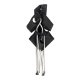 SONGMICS GCB08BK campingstol, m. arml�n, kopholder, foldbar - sort stof og st�l (s�t med 2)